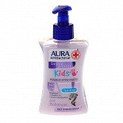 Мыло-крем  жидк. детское  Aura антибакт. 250 дозатормл.