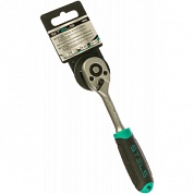 Ключ трещотка 1/4" 72 зуба с быстрым сбросом, CrV/ Stels 